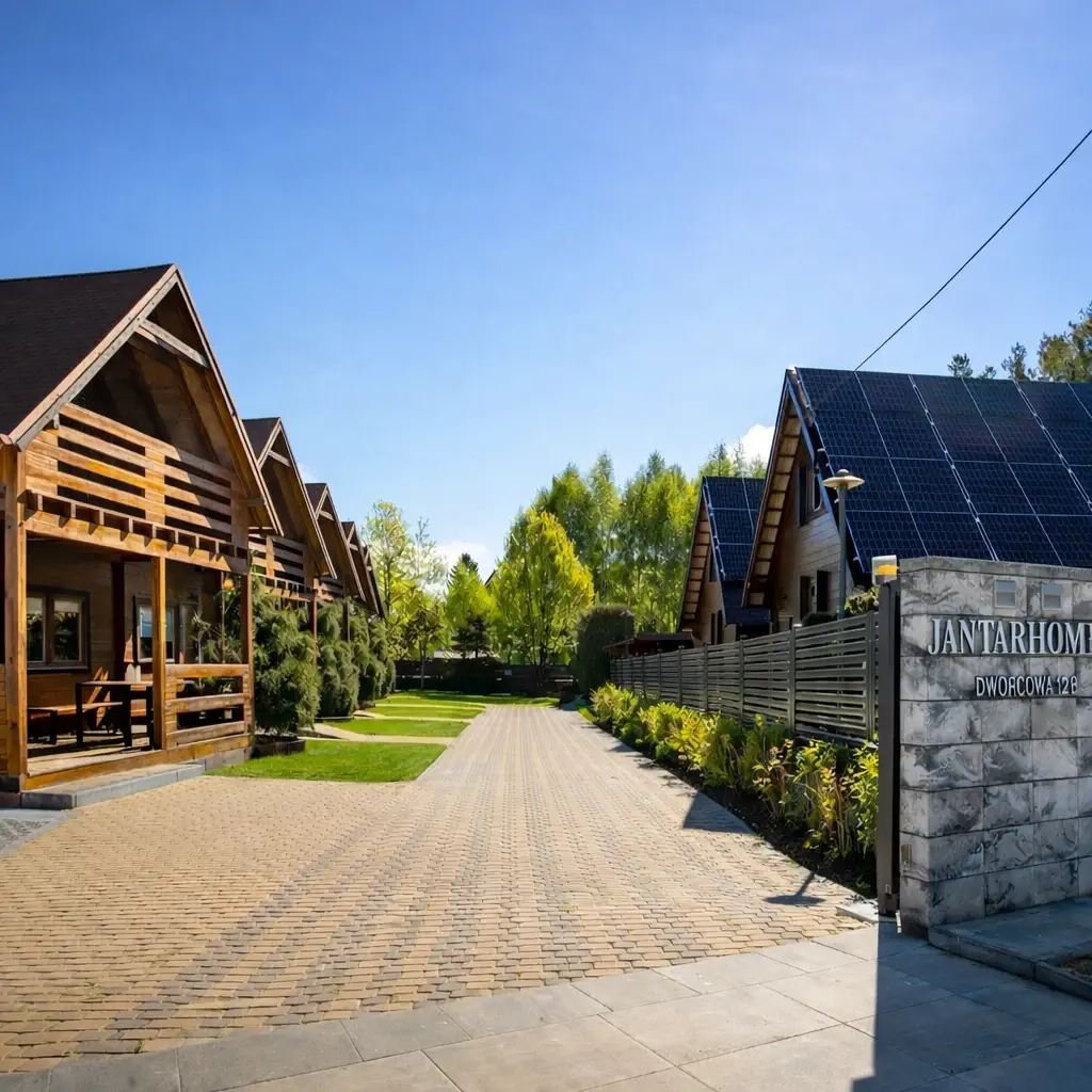 Wejście i ogrodzenie